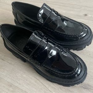 ASOS Design heeled loafers